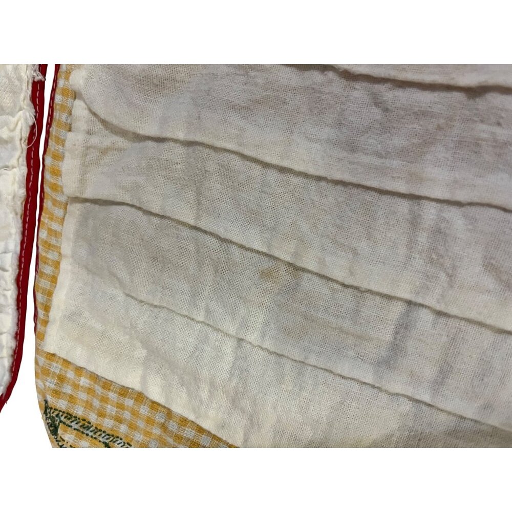 Vintage Handmade Anti-Tarnish Flatware Rolls Set of 2 Storage Pouches Used - Picture 8 of 11